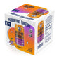Health-Ade Organic Passion Fruit Tangerine Kombucha Can 11.5OZ 4-Pack, 46OZ