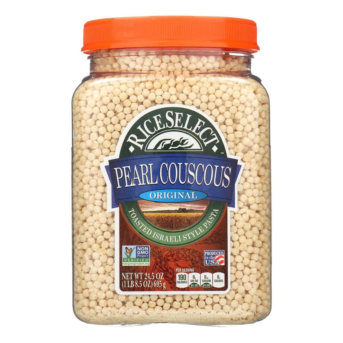 Chefs Original Couscous,Pearl,Orig Plai 25.5 Oz (Pack Of 4)