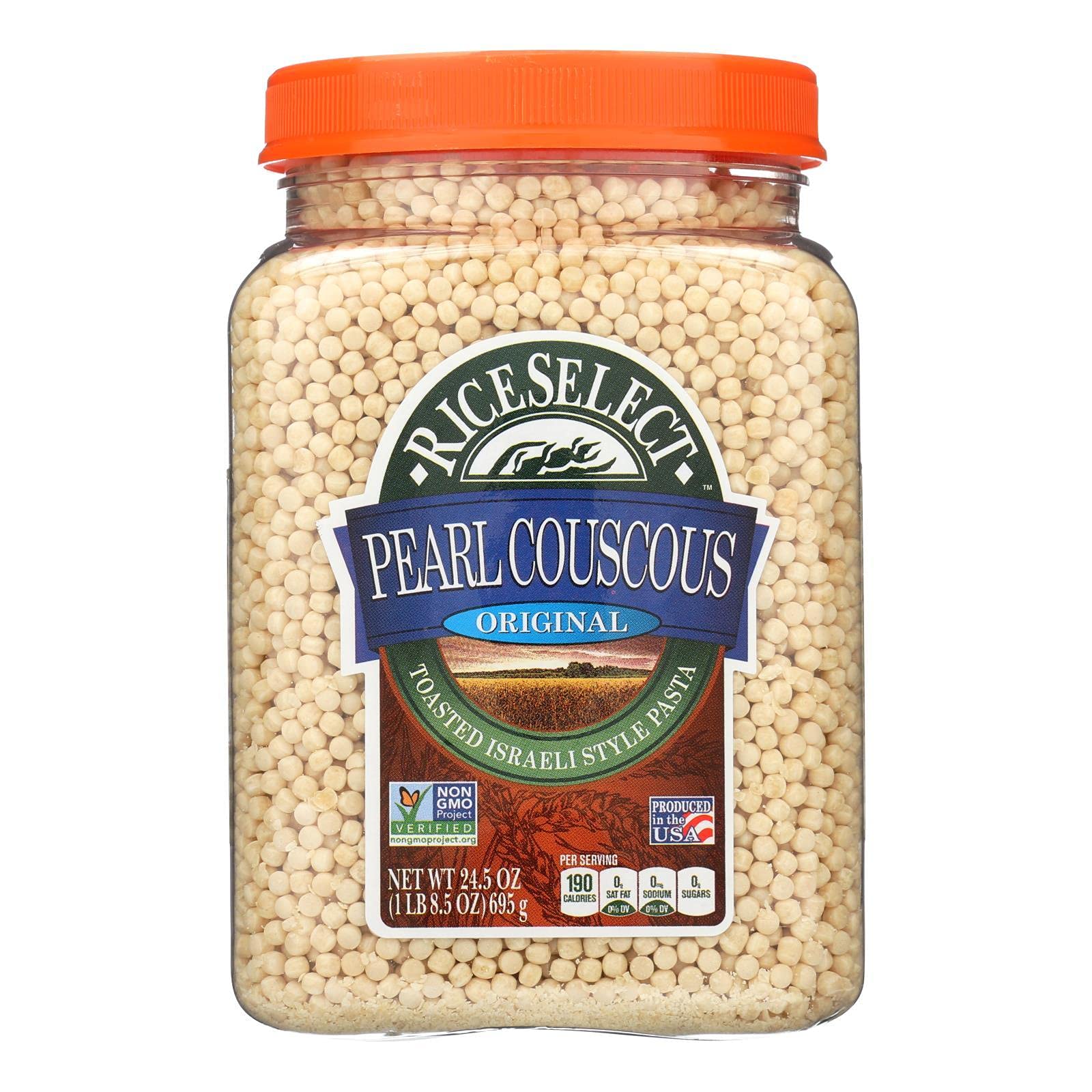 Chefs Original Couscous,Pearl,Orig Plai 25.5 Oz (Pack Of 4)