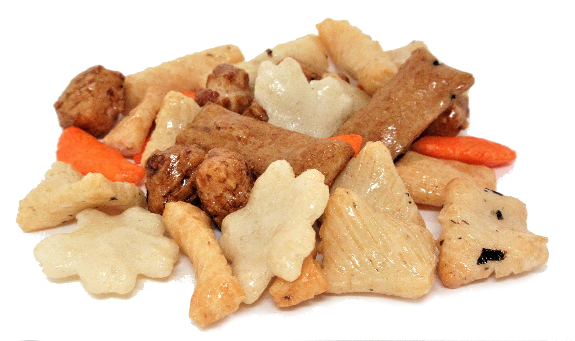 Party Rice Crackers Mix Bulk By Its Delish, 2 Lbs Bulk | Oriental Party Mix Crunchy Savory Snack