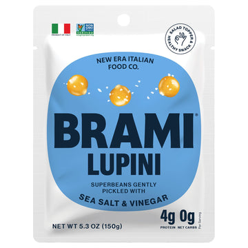 Brami Lupini Snack Bean Sea Salt, 5.3 oz