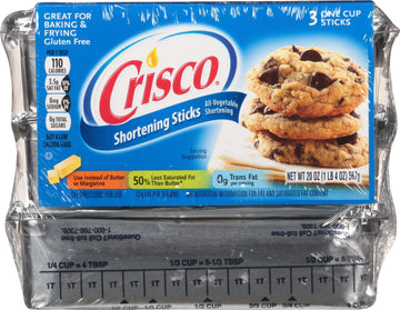 Crisco All-Vegetable Shortening Sticks, 20 Ounce, 3 Sticks