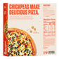 Banza Roasted Veggied Frozen Pizza from Chickpeas - High Protein, Gluten Free, 10.9oz