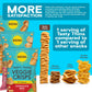 Biena Tasty Thins Veggie Crisps - Low-Calorie Veggie Chips For Adults And Kids - Variety Pack (6X4-Oz Bags) - Hawaiian Bbq, Hima