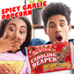 ASS KICKIN Carolina Reaper Pepper Microwave Popcorn - 6 Pack - Spicy Gourmet Snack - 1 Ounce Each