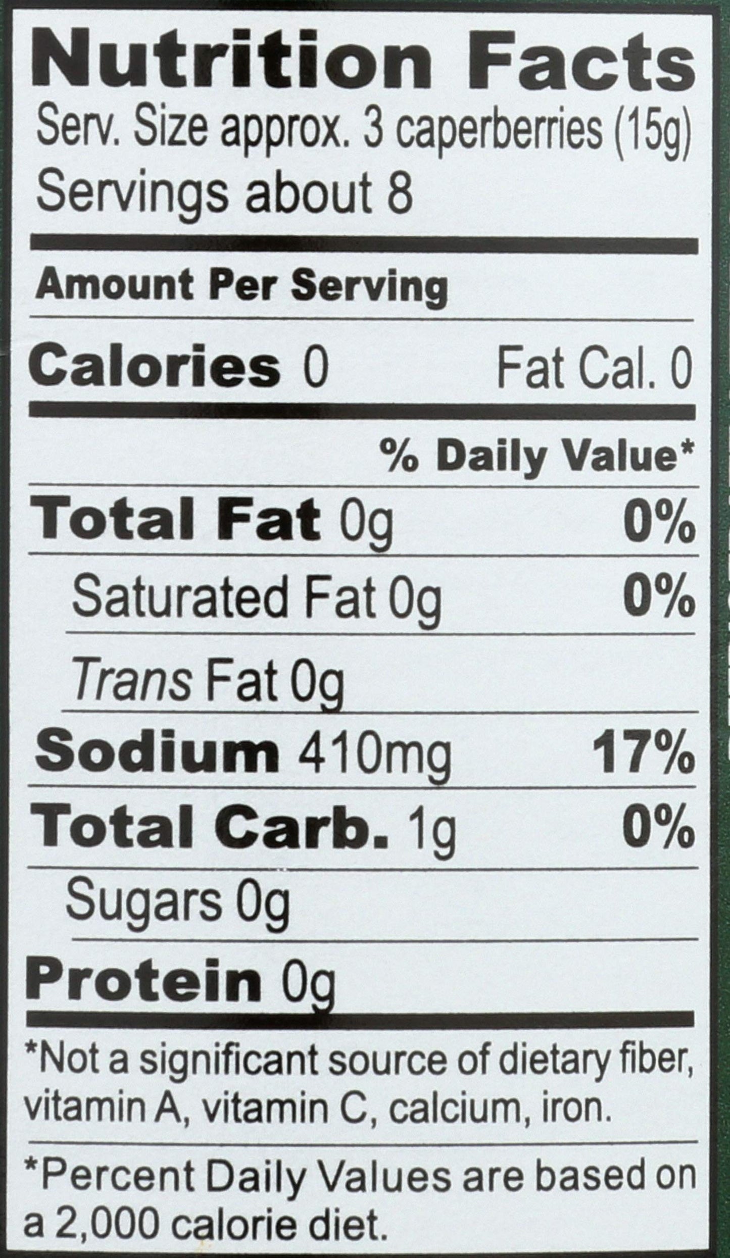 Roland Caper Berries, 8.25 Fz