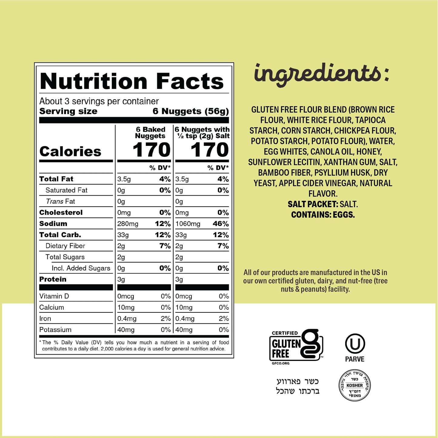 Katz Gluten Free Soft Pretzel Nuggets, Gluten Free, Soy Free, Nut Free, Dairy Free, 5.5 Ounce (Pack of 18)