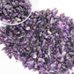 Orientrea 1.1Lb Natural Crushed Amethyst Crystal Tumbled Chips-Healing Crystals Chips Bulk, Crushed Crystal Gemstones For Crafts