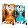 NuGo Slim 24ct Vegan Variety - Crunchy Peanut Butter 12 bars & Toasted Coconut 12 bars, Low Net Carb, Keto Friendly, 16-17g Plan