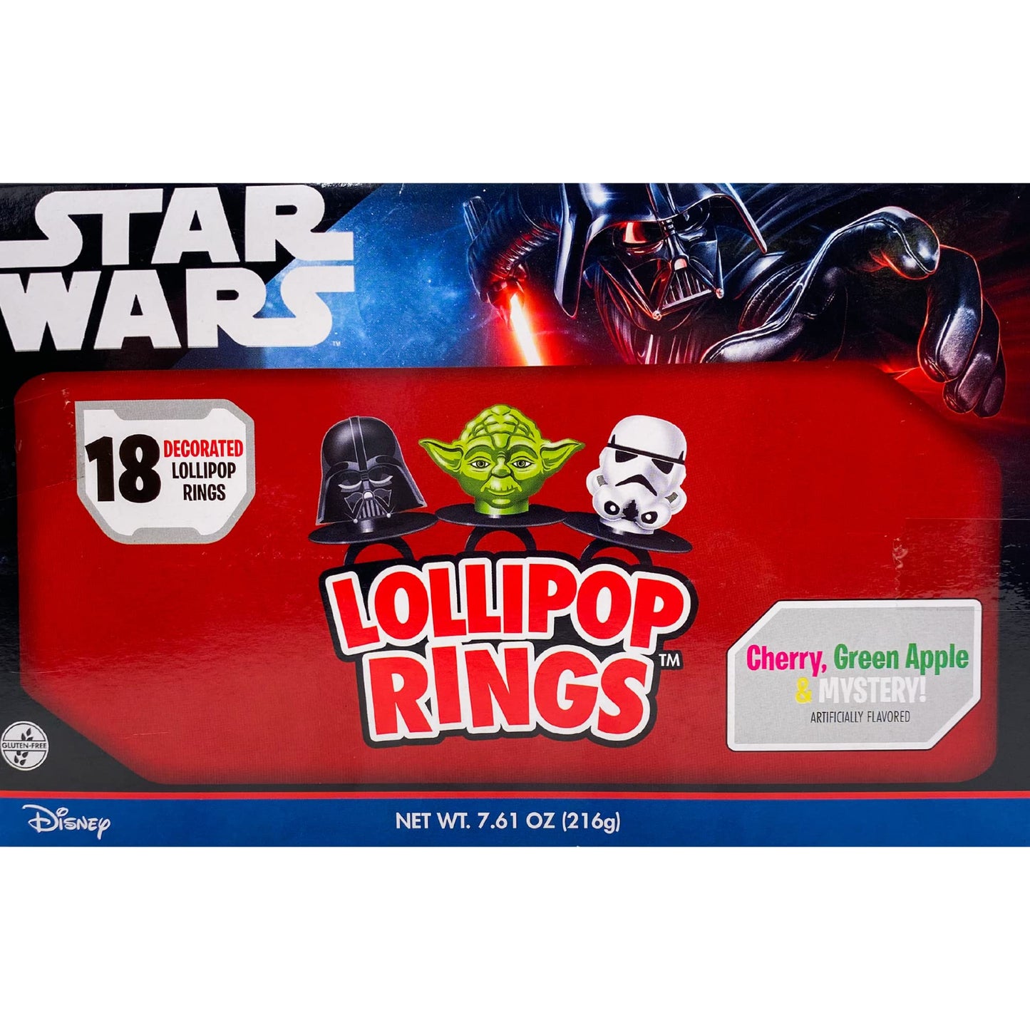 Star Wars Candy Lollipop Rings Individually Wrapped Birthday Party Favors Candy For Party Bags 18 Count