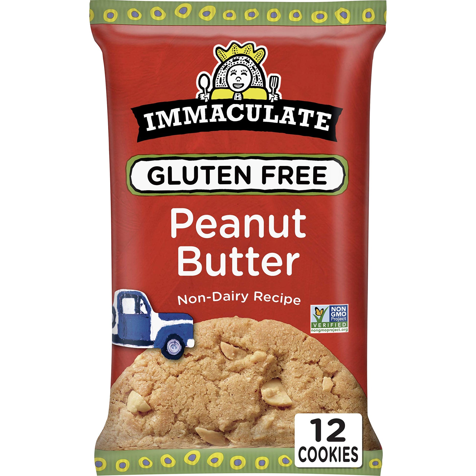 Immaculate Baking Gluten Free Peanut Butter Cookie Dough, 12 Cookies, 14 Oz