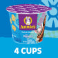 Annies Disney Moana Pasta and Cheddar Macaroni and Cheese Cups  Kids Dinner Side or Snack  4 Ct  7.48 oz