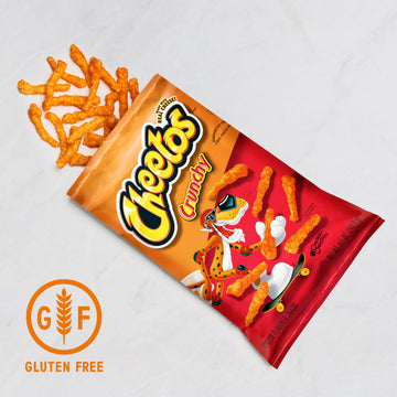 Cheetos Crunchy Cheese Flavored Snacks, 64 Count (Pack of 1) - Irresistible Cheese Flavor, Perfect for Parties and Snacking