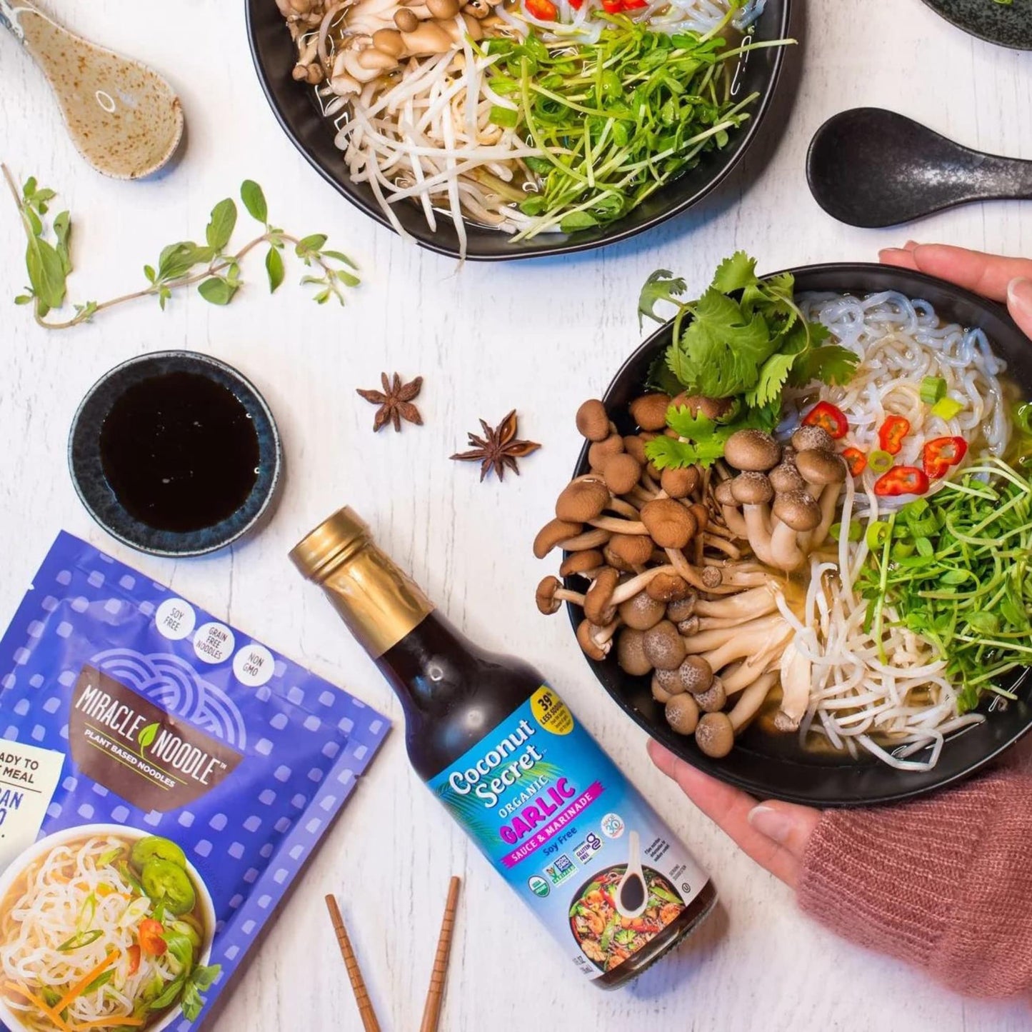 Noodle Vegan Pho Konjac Shirataki Noodles, Gluten Free, 48 Oz, 6-Pack