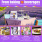 Dried Culinary Lavender Flowers - Food Grade Lavender Buds for Tea, Baking, Potpourri, Home Fragrance & Sachets, Edible Flowers