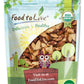 Food to Live Organic Dry Roasted Brazil Nuts, Non-GMO, Lightly Salted, 4 Pound, Vegan, Kosher, High in Protein, Keto-Friendly Snack