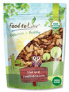 Food to Live Organic Dry Roasted Brazil Nuts, Non-GMO, Lightly Salted, 4 Pound, Vegan, Kosher, High in Protein, Keto-Friendly Snack