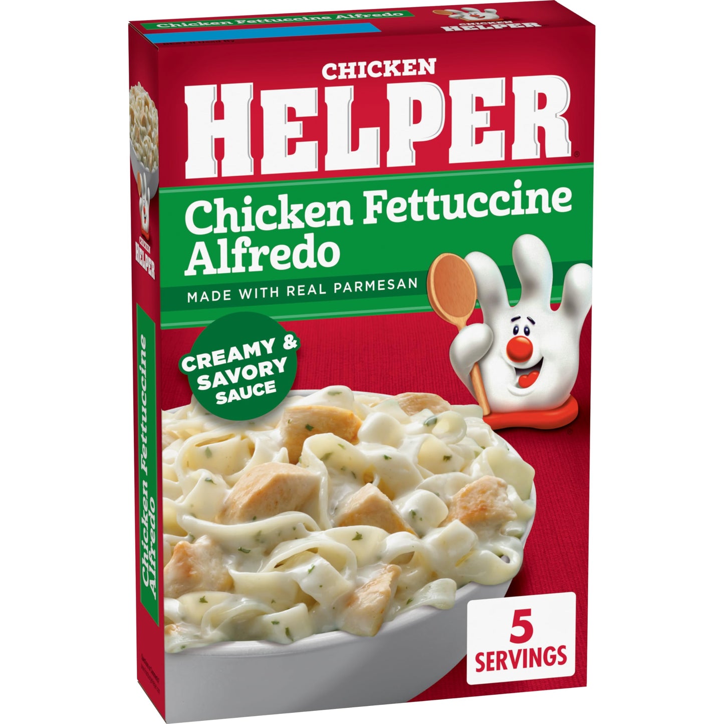 Chicken Helper Fettuccine Alfredo Pasta, 8.7 Ounces, 12 Per Case.