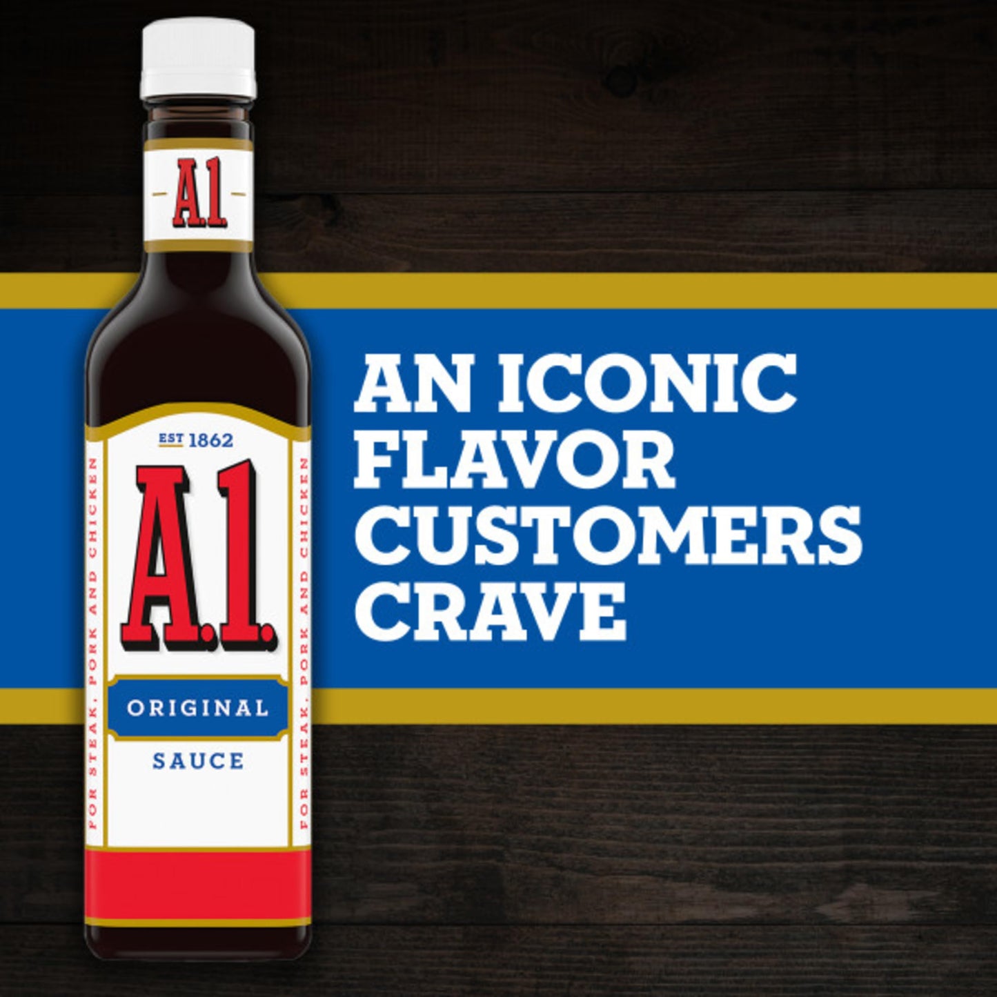 A.1. Original Steak Sauce Single Serve (0.5 Oz Packets, Pack Of 200)