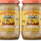 Manischewitz Premium Gold Gefilte Fish with Carrots 24oz (2 Pack), Kosher for Passover