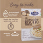 Riso Scotti 4 Pack, Italian Risotto, Carnaroli Rice, Ready Meals, Easy to Cook, Italian Seasoned Risotto, Easy Dinner Side Dish,