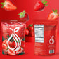Refresher Drink Strawberry Splash - Natural Strawberry Mix With Real Fruit Pieces - Zero Sugar, Low-Calorie, Non-Gmo - Hydrate B