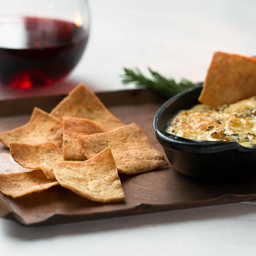Stacy'S Pita Chips, Parmesan Garlic & Herb Baked Chips, 16 Oz Snack Bag