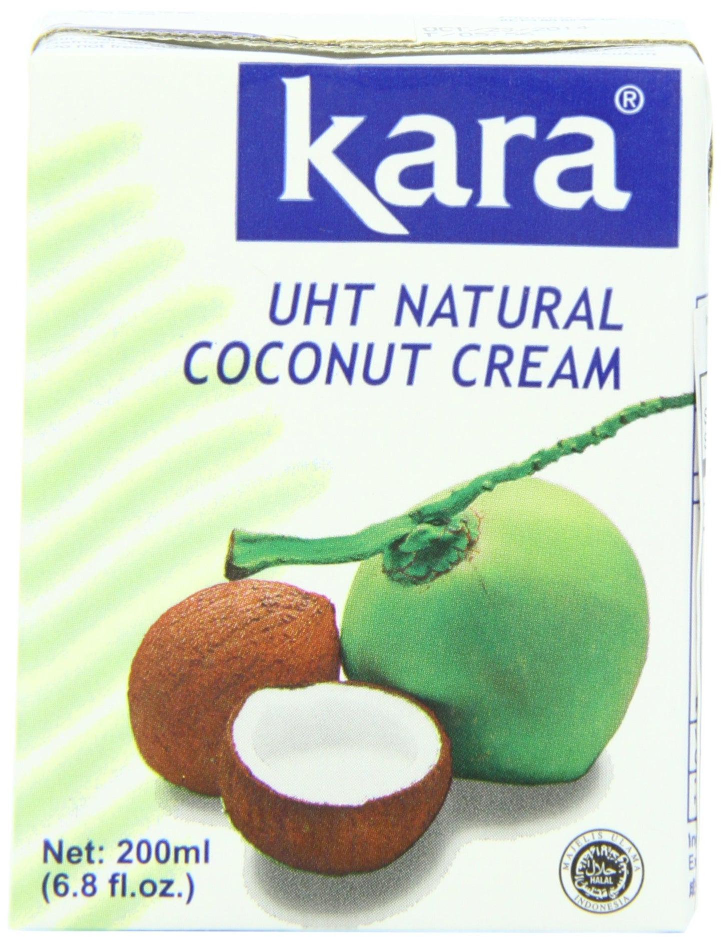 Kara Coconut Cream, 6.8 Ounce (Pack of 25)