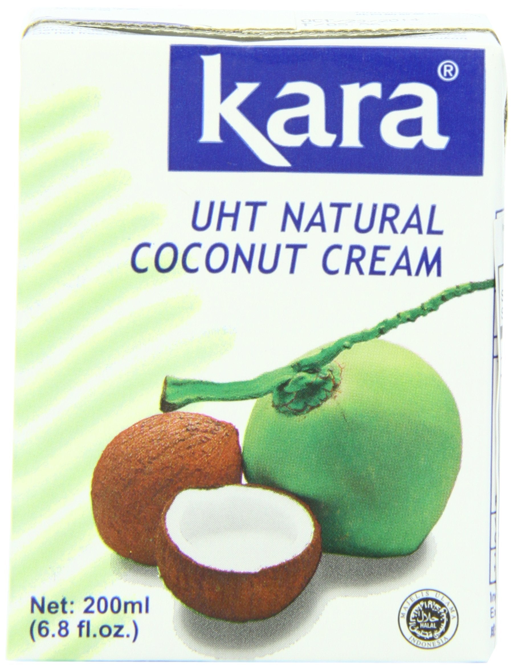 Kara Coconut Cream, 6.8 Ounce (Pack of 25)