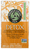 Triple Leaf Tea Chinese Medicinal Detox Tea Bags, 20 Count, Pack of 1, Model 00017-0