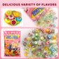 Lucky Boys Fruit Slices Hard Candy Bulk 1 lb Bag - Individually Wrapped Fruity Flavors for Office, Reception, Treat Bags