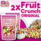 Freeze Dried Fruit Crunch Candy (Original, 2 Count 4Oz)