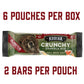 Kodiak Crunchy Granola Snack Bars, Maple Brown Sugar, High Protein, 100% Whole Grains, 1 Box With 6 Pouches (12 Bars)