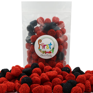 Firstchoicecandy Gummy Fruit Candy (Red Raspberry & Blackberry, 10 Pound (Pack Of 1))