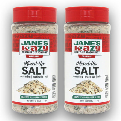 Janes Krazy Seasonings Mixed Up Salt, 9.5 Ounce (Pack of 2)2