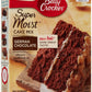 Betty Crocker Super Moist German Chocolate Cake Mix - 15.25 Oz