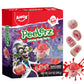 Amos Halloween Peelerz Body Parts Gummies Candy, Individually Wrapped, 240g (8.47oz) Bag, Fun Treats for Kids and Adults