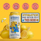 Leisure Drinks - Lemonade Electrolyte Drink [Electrolyte Refresher - 16oz Cans, 12pk] - Low Sugar Lemonade Hydration Drink - Hea