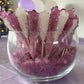 Classic Rock Candy Sticks, Sugar Rock Crystal Lollipops, Individually Wrapped (Pack Of 18, Grape Purple)