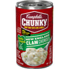 Campbells Chunky Soup, Healthy Request New England Clam Chowder, 18.8 Oz Can