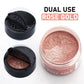 Limino Edible Glitter - 30g Rose Gold Luster Dust for Baking, Cake Decorating, and Drinks