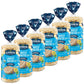 Lundberg Organic Brown Rice Cakes, Lightly Salted, Gluten-Free, Vegan, Healthy Snacks, 8.5 oz (Pack of 6)