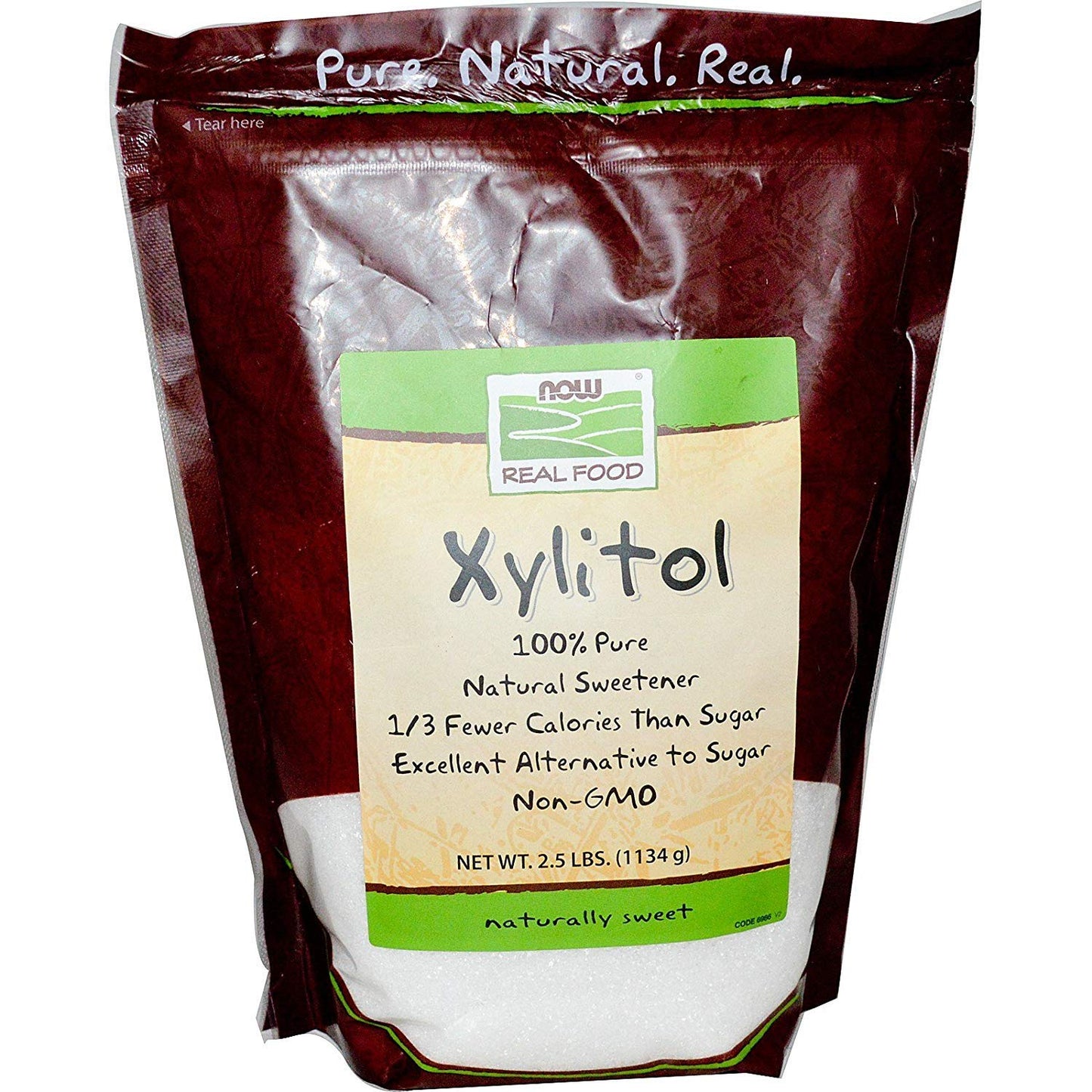 Now Foods Xylitol  2.5 Pound Bag (Pack Of 2)
