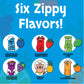 Otter Pops Freezer Bars, 100% Fruit Juice Ice Pops, Original Flavors (80Ct - 2Oz Bars)