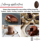 Valrhona Premium French Baking Dark Chocolate Discs (Feves). Classic Guanaja 70% Cacao. Easy Melt. Easy To Chop. Intense & Smooth With Bitter Notes. Sauces, Cakes, Mousses, Frostings 250G (Pack Of 1)