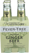 Fever-Tree Premium Ginger Beer, 6.8 Fl Oz (Pack of 4), Model B28855