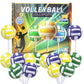 Volleyball Lollipops, Individually Wrapped Candy for End of Year Team Gifts Party Favors, Assorted Fruit Flavors, 24 Count