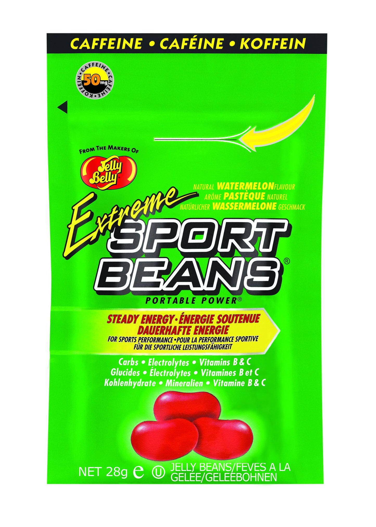 Jelly Belly Watermelon Sport Jelly Beans, 1-Ounce (Pack of 24)