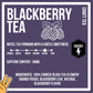 REVIVAL TEA COMPANY Blackberry Tea - Black Tea Blend with Blackberry Leaf - 24 Tea Bags