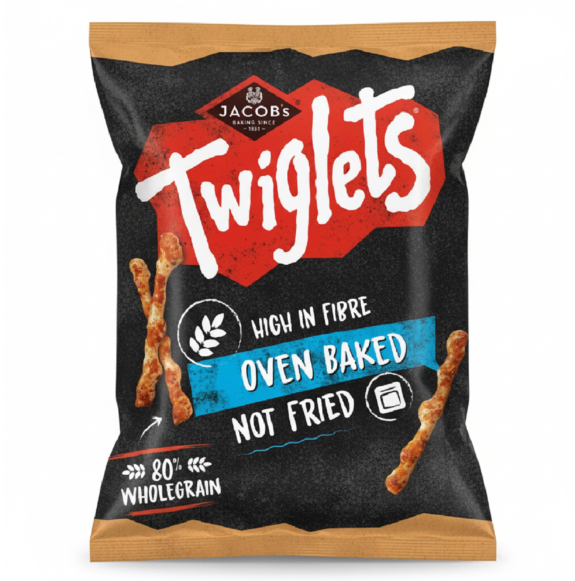Jacobs Twiglets 45g - pack of 12